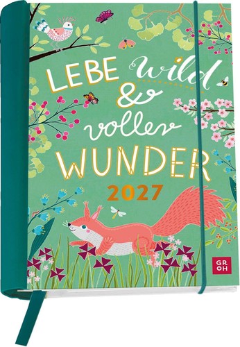 Buchkalender 2027 lebe wild - buchkalender, 2027: