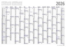 2026 ADINA Plakatkalender