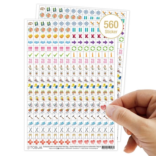 560 kalender sticker aufkleber - 560,