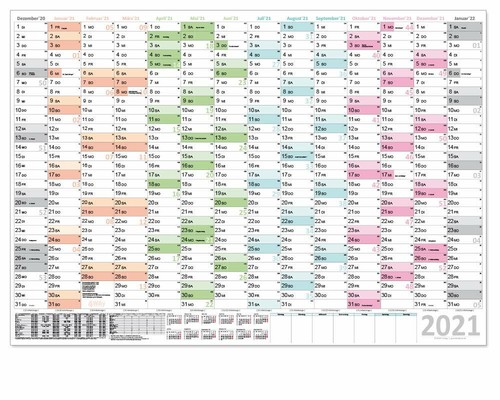 Color wandkalender a0 - wandkalender, /