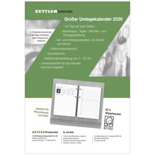 2026 Zettler Umlegekalender