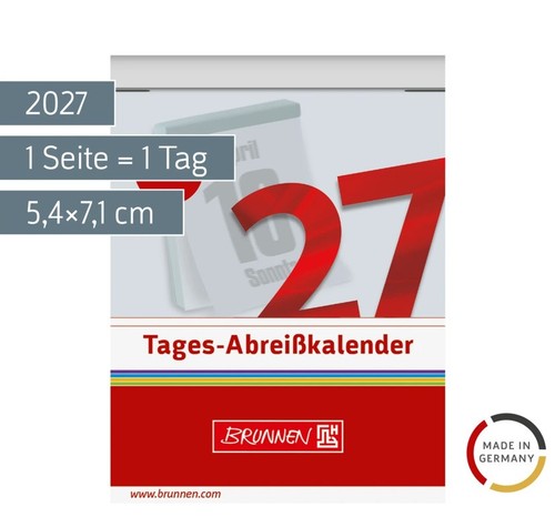 Abreißkalender 2027 2 - 2027, nr.