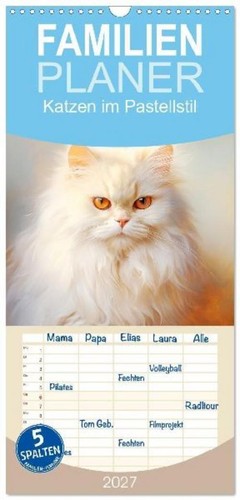 Familienplaner 2027 katzen - familienplaner,